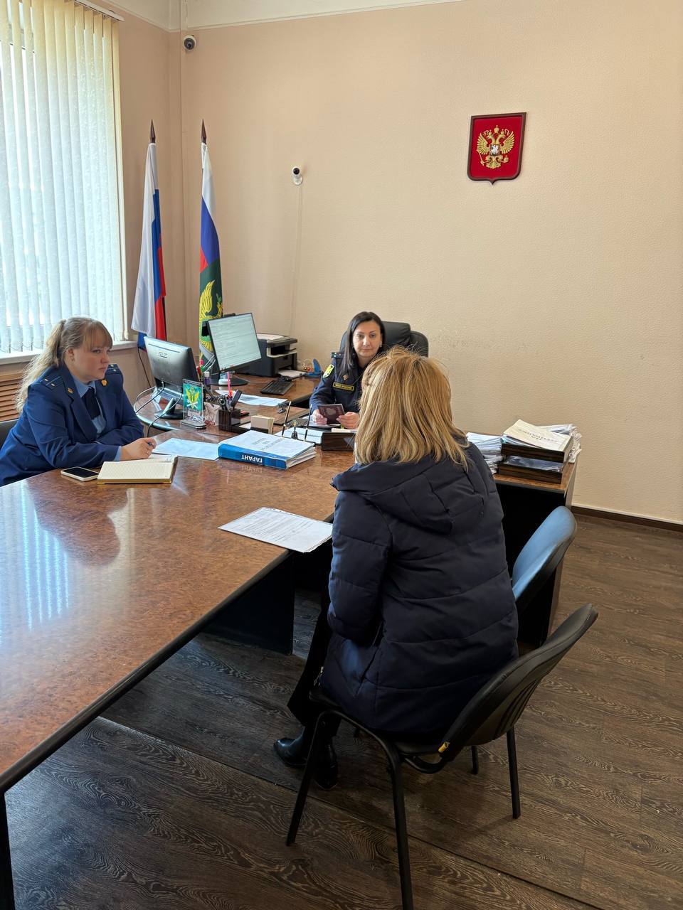 Помощником Белореченского межрайонного прокурора проведен прием граждан по вопросам исполнительного производства в Белореченском РОСП ГУФССП России по Краснодарскому краю