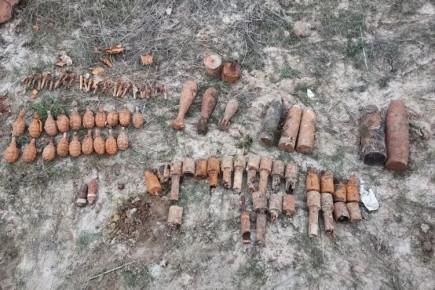 В Крымском районе взрывотехники Росгвардии уничтожили 78 боеприпасов времен Великой Отечественной войны