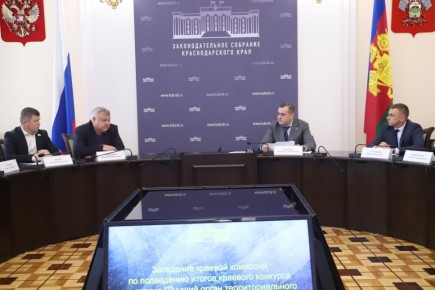 В краевом парламенте подвели итоги конкурса на звание «Лучший орган ТОС»