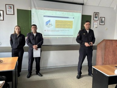 В Новороссийске полицейские организуют цикл профориентационных мероприятий для студентов