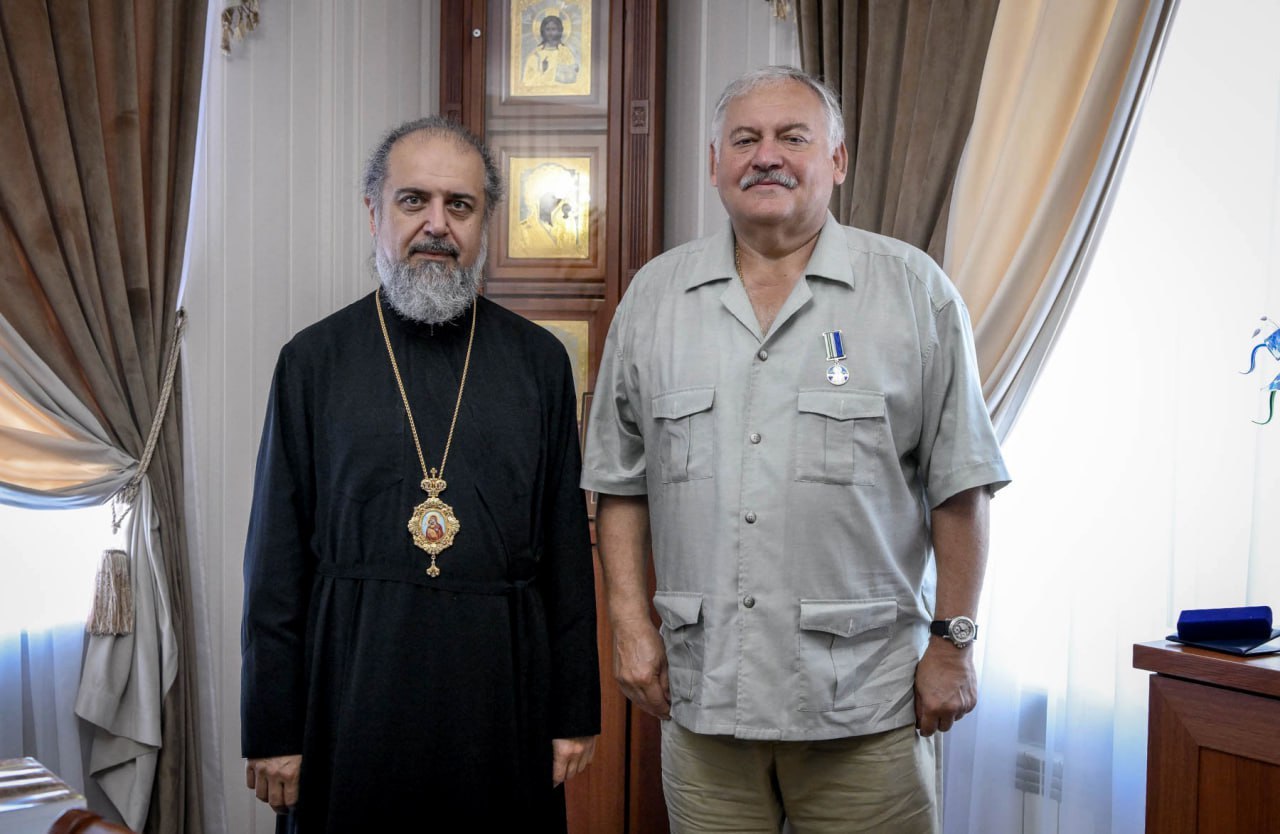 Константин Затулин поздравил Епископа Сочинского и Туапсинского Германа с днем Рождения