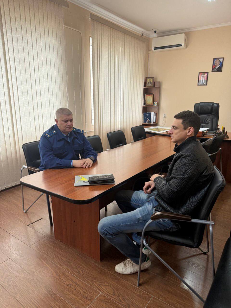 Заместителем прокурора Динского района Давидом Борох проведен выездной прием граждан в Южно-Кубанском сельском поселении