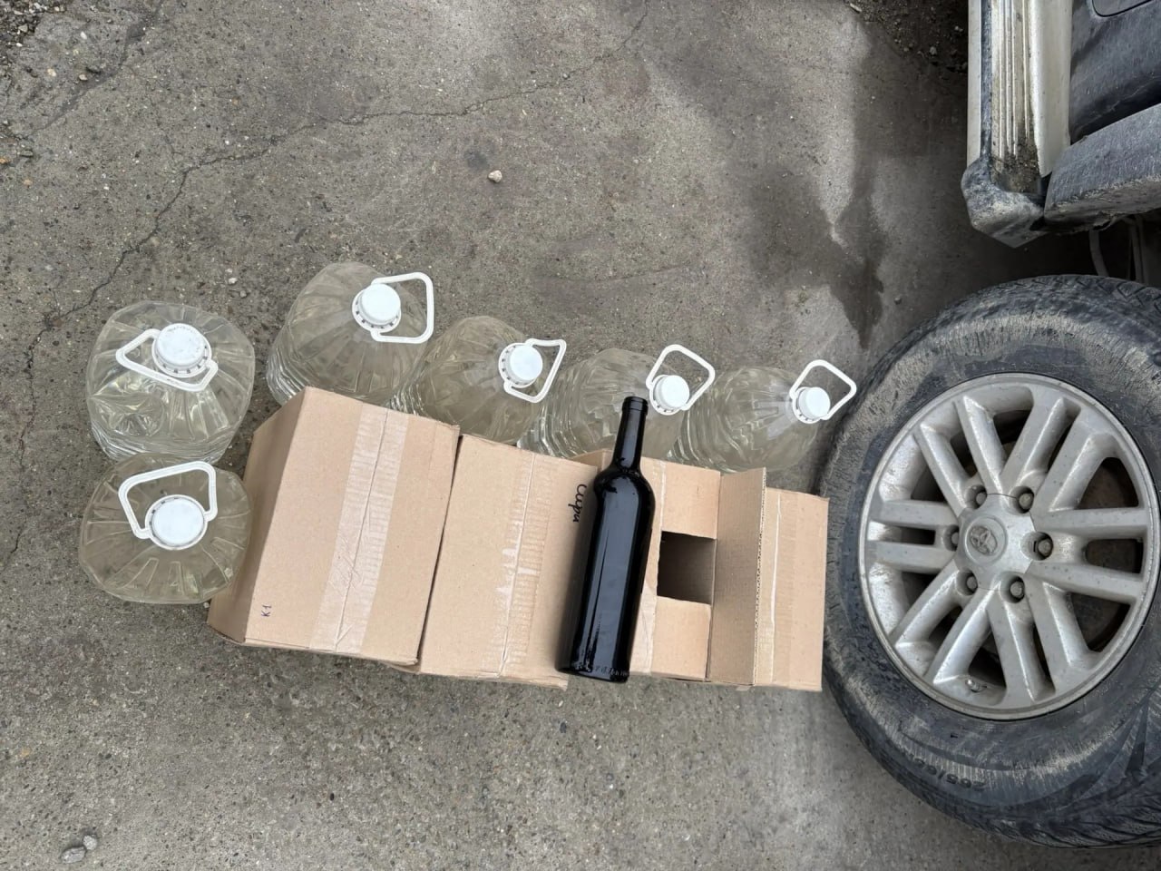 В Новороссийске полицейские пресекли нелегальный оборот алкоголя