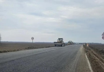 12 километров новой жизни: продолжается ремонт дороги Каневская-Березанская