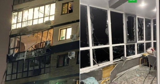 Двое детей и взрослый пострадали при атаке дронов на Краснодар