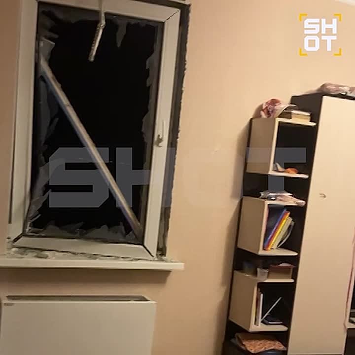 Публикуем кадры из многоэтажки, в которую врезался украинский БПЛА в Новороссийске