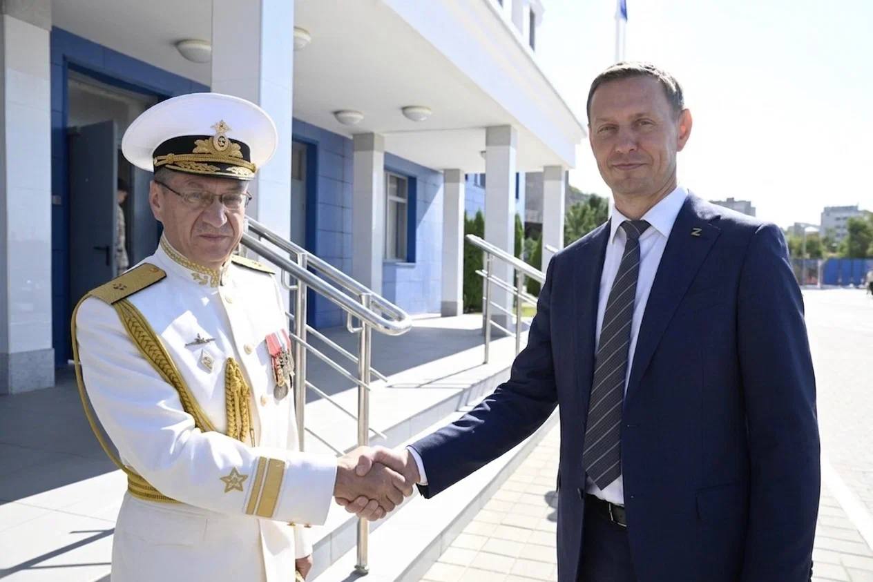 Андрей Кравченко: Сегодня 60-летие отмечает командир Новороссийской военно-морской базы Виктор Николаевич Кочемазов!