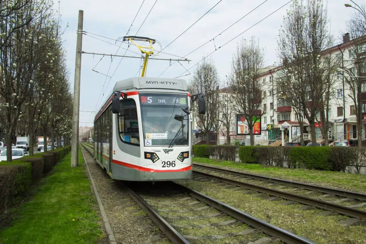 Трамваи №4 и №5 изменят свой маршрут вечером 8 апреля в Краснодаре