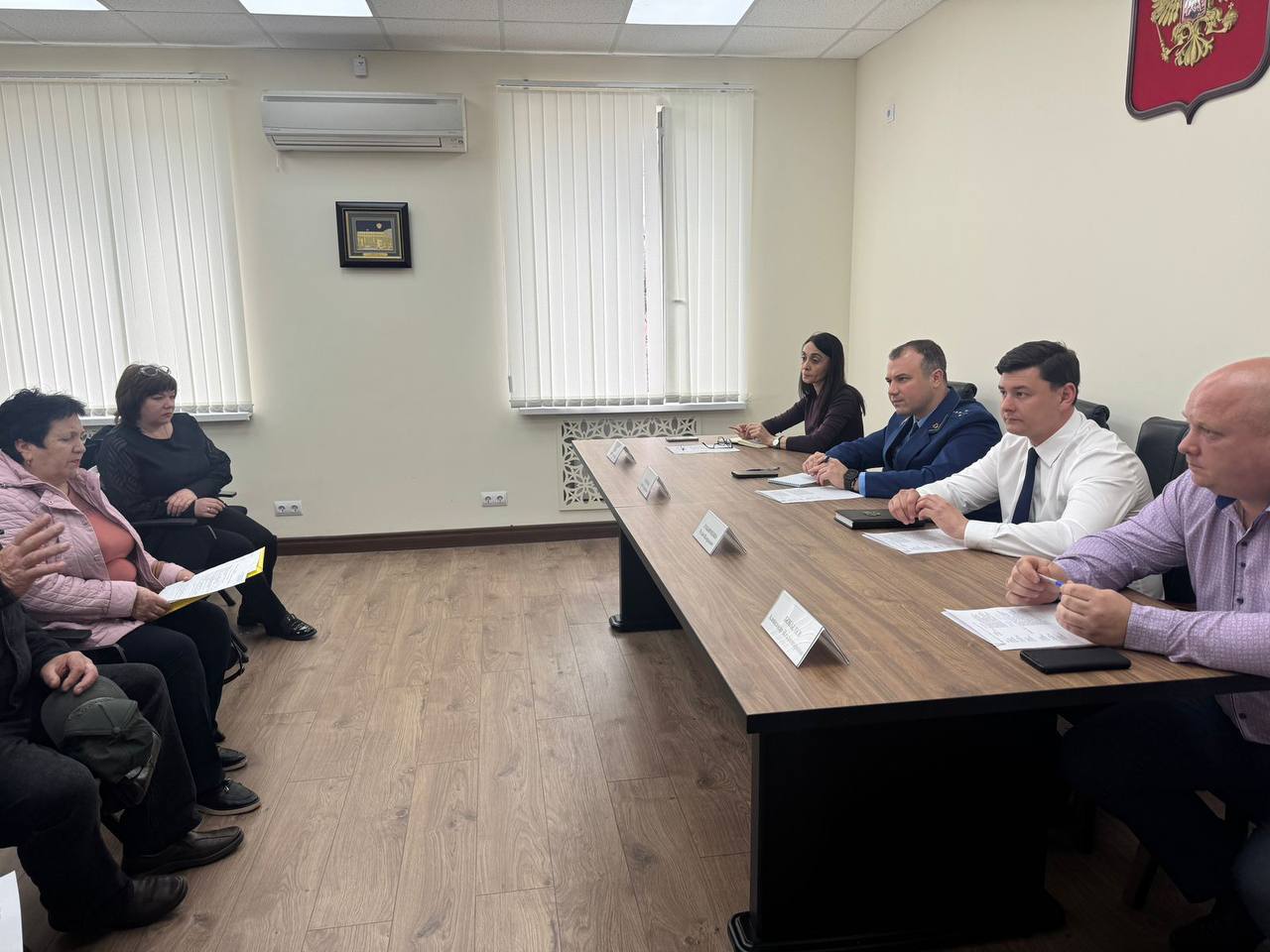 В Туапсинской межрайонной прокуратуре проведен тематический прием участников специальной военной операции и членов их семей