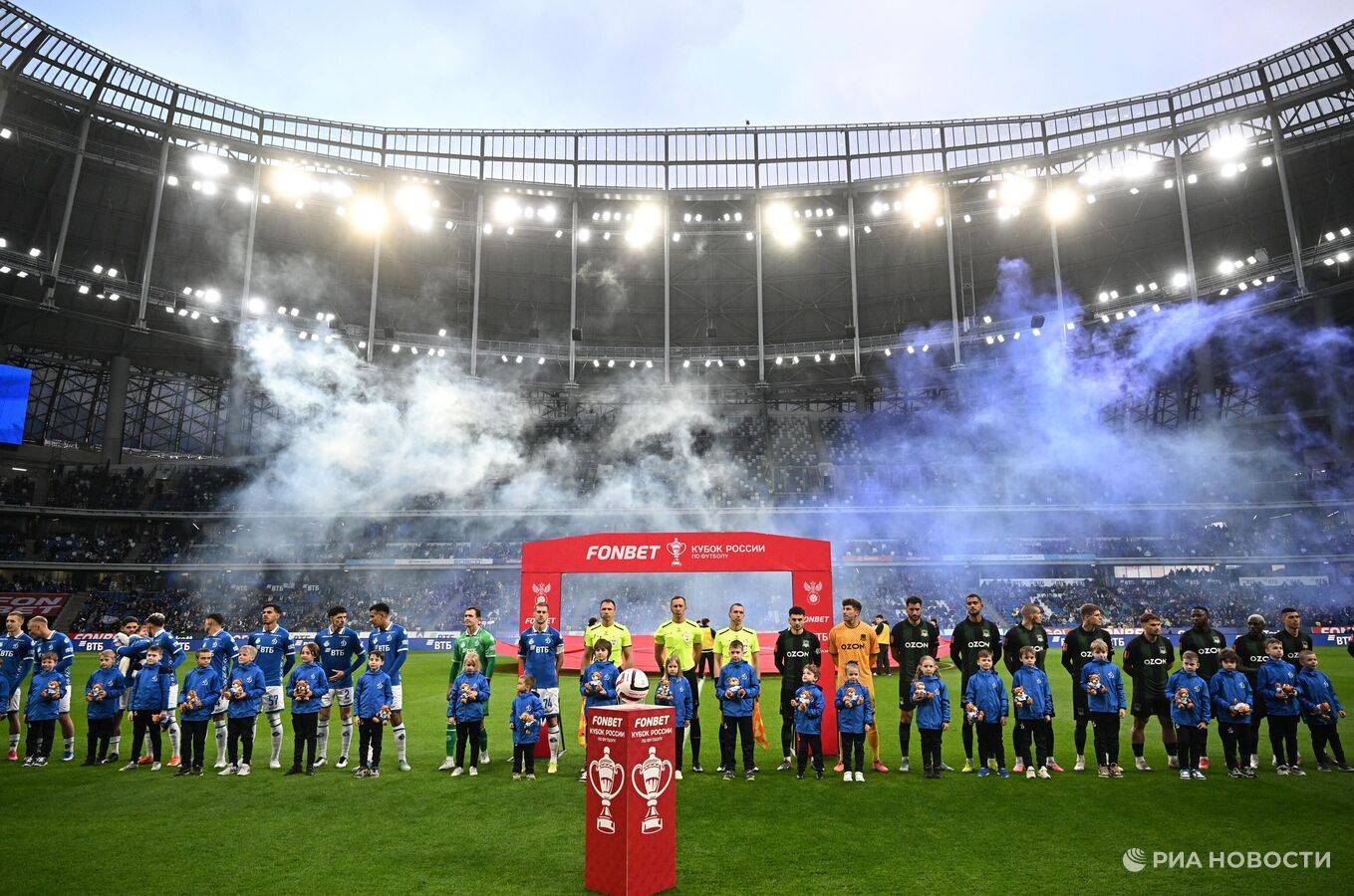 "Динамо" и "Краснодар" сыграли вничью в матче финала пути РПЛ Кубка России