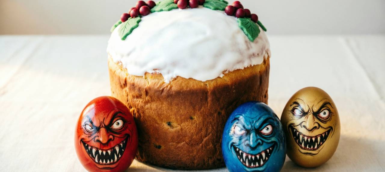 Открытки с опасными яйцами и куличами шлют кубанцам в мессенджерах