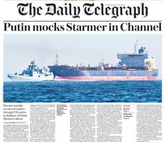 «Путин издевается над Стармером в Ла-Манше»