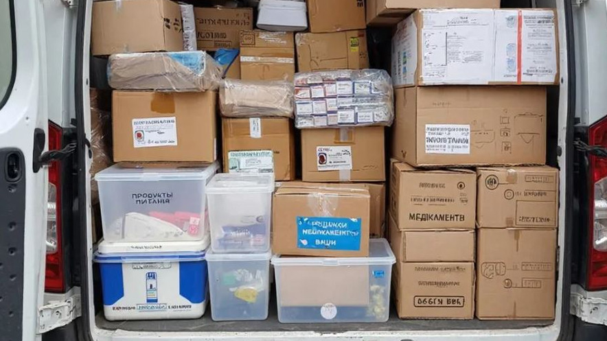 Краснодар направил партию гуманитарной помощи в Херсонскую область