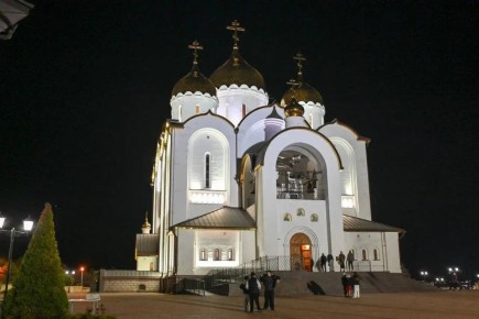 Во всех храмах Геленджика прошли праздничные службы