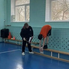 Учащиеся лицея №4 города Ейска присоединились к выполнению нормативов комплекса ГТО