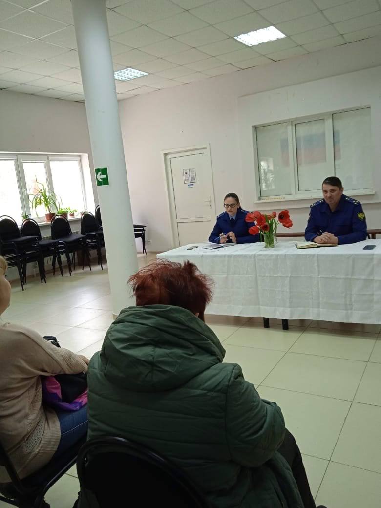 Прокурором Западного административного округа г. Краснодара Виталием Ольховиком в Западной окружной организации г. Краснодара Краснодарской краевой организации Общероссийской общественной организации «Всероссийской общество...