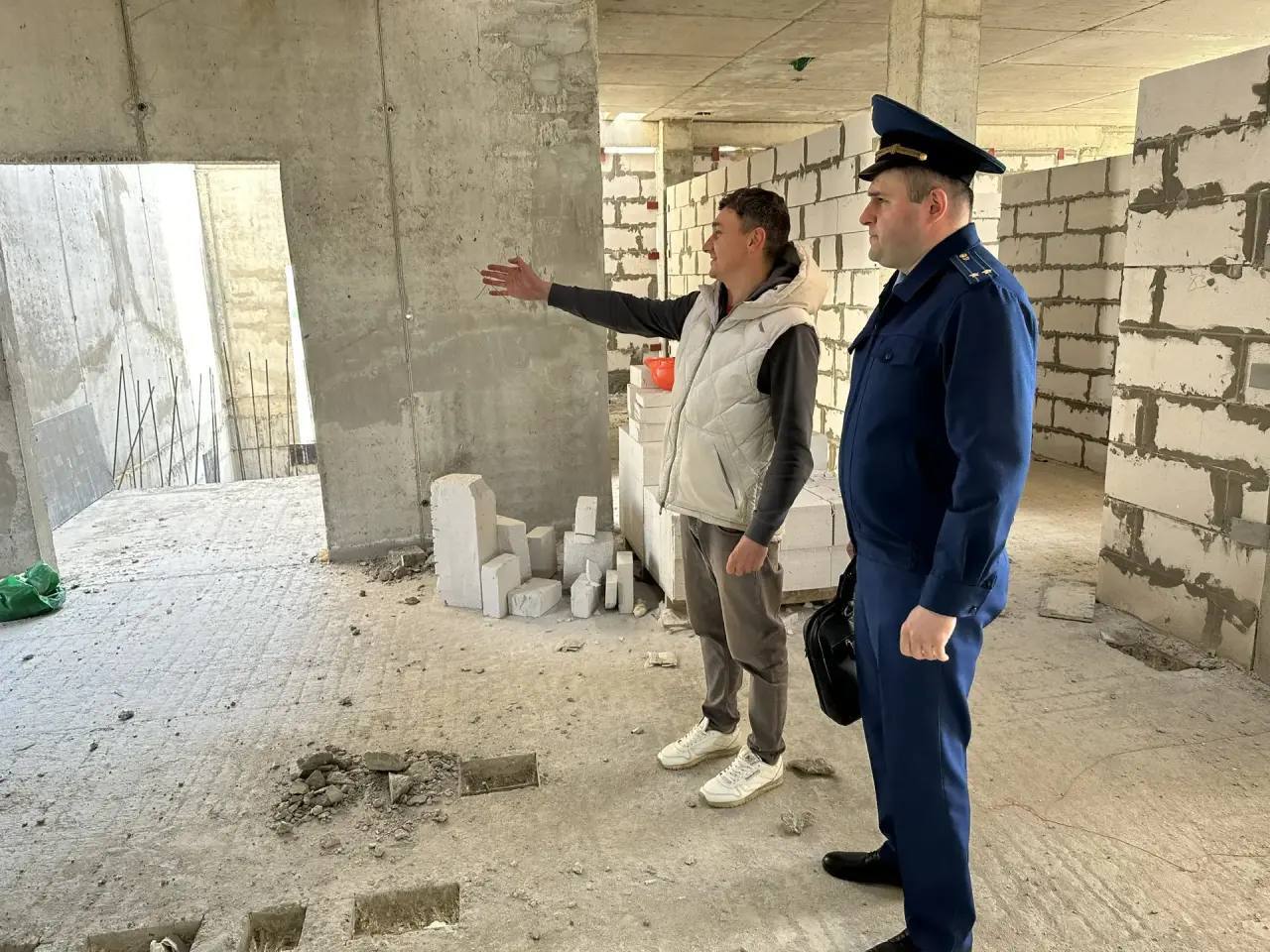 Руководством прокуратуры Темрюкского района контролируется ход строительства медицинского учреждения