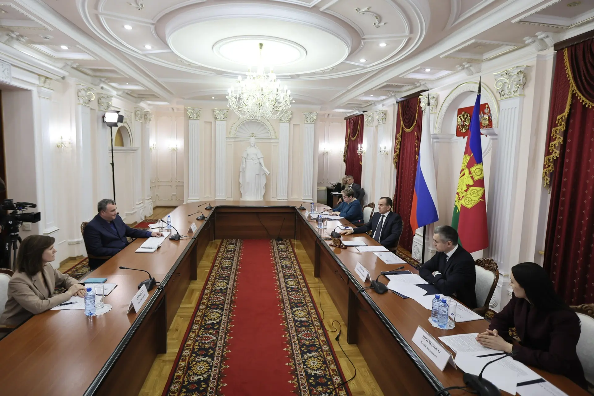 Вениамин Кондратьев: В нескольких школах Краснодара и Сочи в пилотном режиме внедрят разработку компании «Фотокасса»