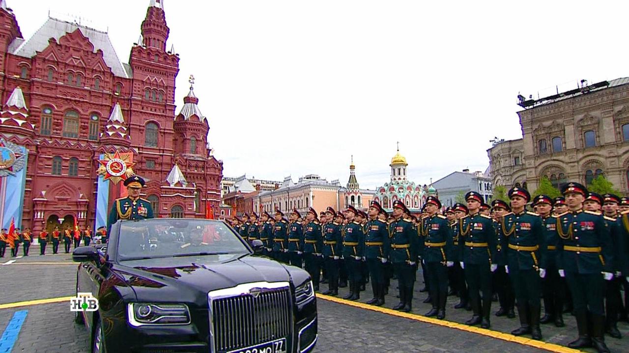 9 мая на Красной площади состоялся парад Победы