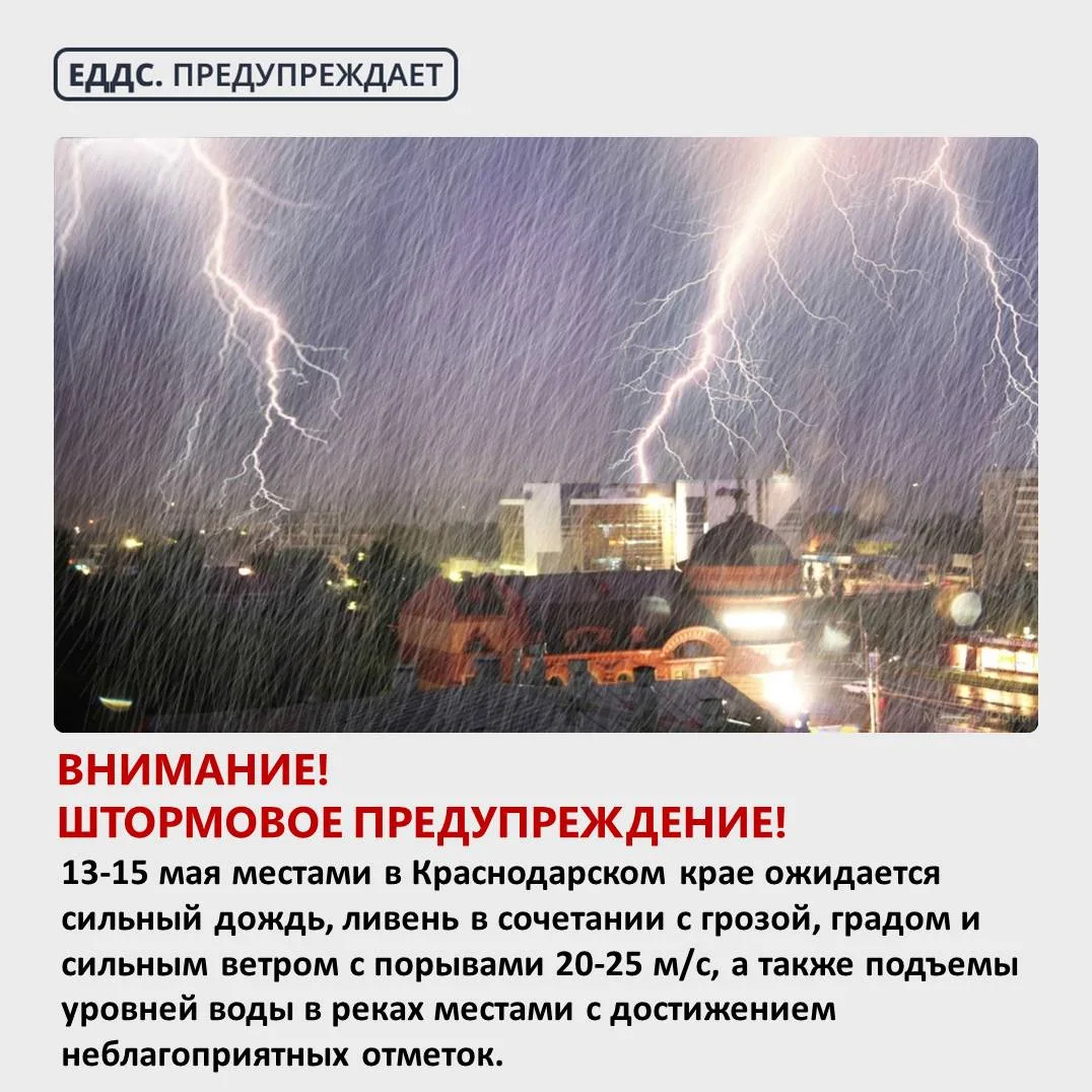 Штормовое предупреждение!