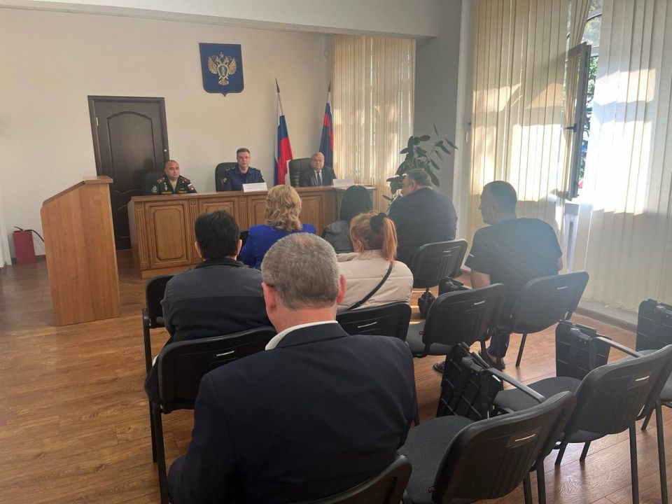 Крымской межрайонной прокуратурой проведена встреча с членами семей военнослужащих