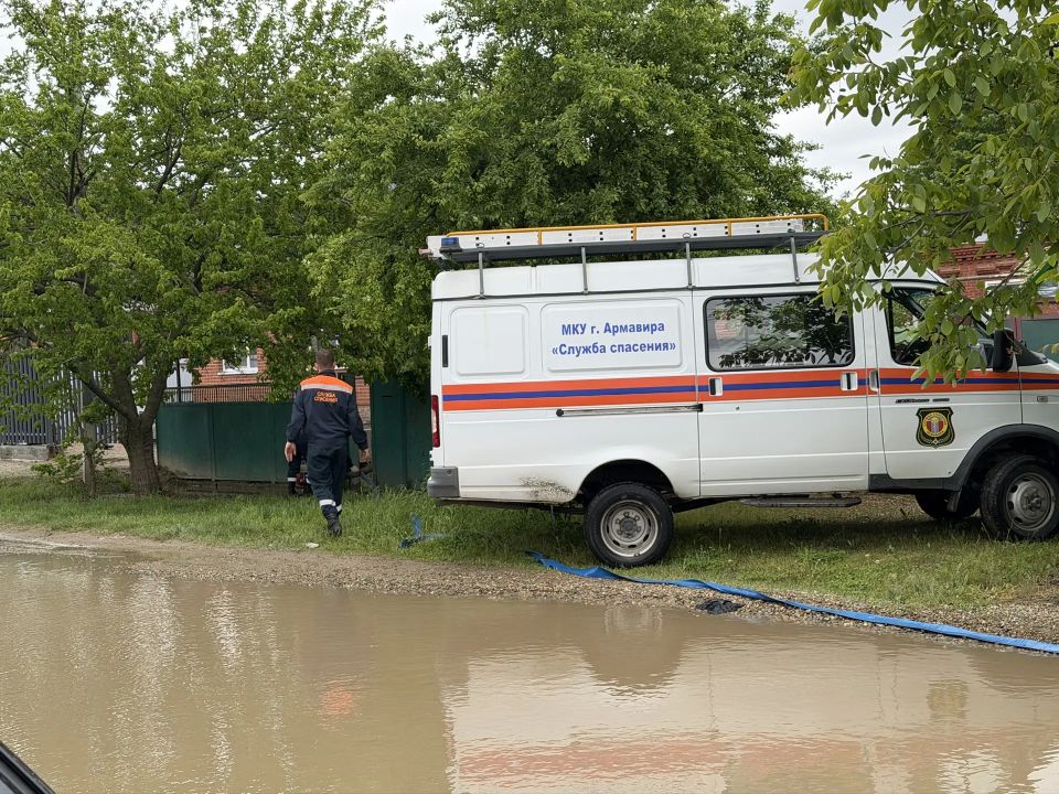 В СТАРОЙ СТАНИЦЕ УСТРАНЯЮТ ПОСЛЕДСТВИЯ СИЛЬНЫХ ОСАДКОВ