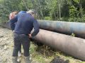 Специалисты МУП «Водоканал города Новороссийска» ведут работы по устранению аварии на водоводе первой очереди TГВ по ул. Магистральная