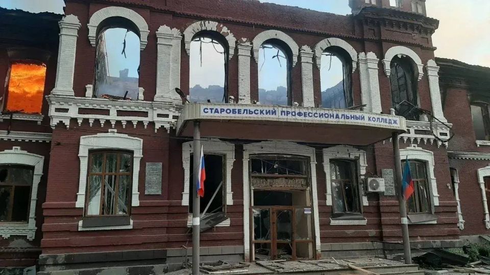 Неонацистская власть Киева нанесла террористический удар по общежитию колледжа в ЛНР