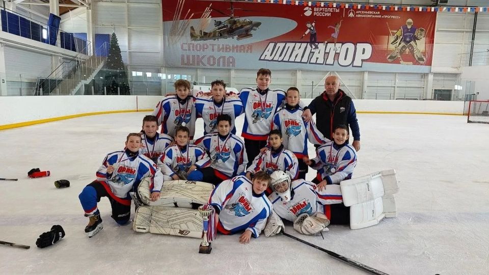 Команду «Орлы» спортивной школы «Мечта» поздравляем с серебром турнира!