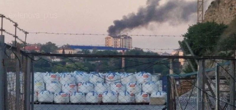 Ночью, судя по всему, противник запускал массово ракеты