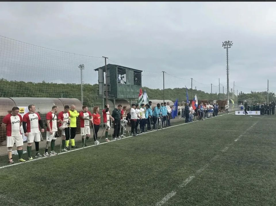 В Новороссийске стартовал Международный турнир по футболу на Кубок Ассоциации ветеранов боевых действий органов внутренних дел и внутренних войск России