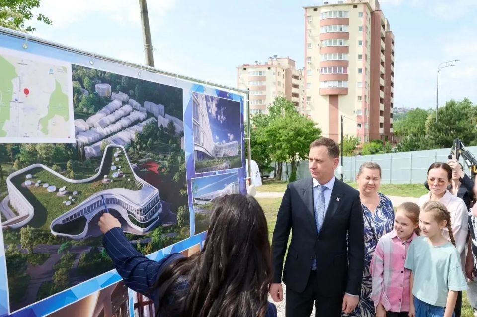 В Сочи инвестор приступил к строительству школы на 800 мест