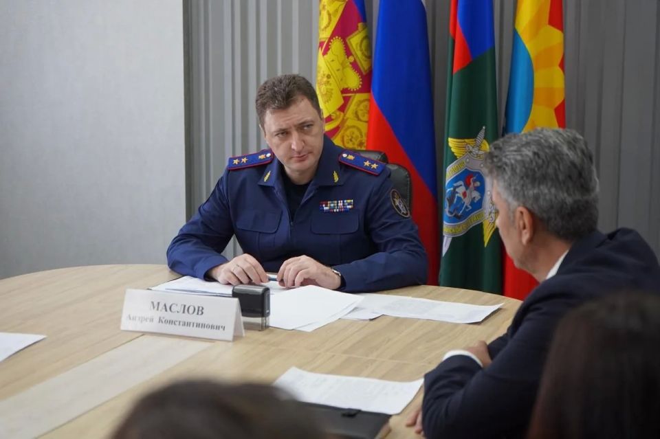 Руководитель следственного управления СК России по Краснодарскому краю провел выездной прием граждан по социально значимым вопросам в г. Лабинске
