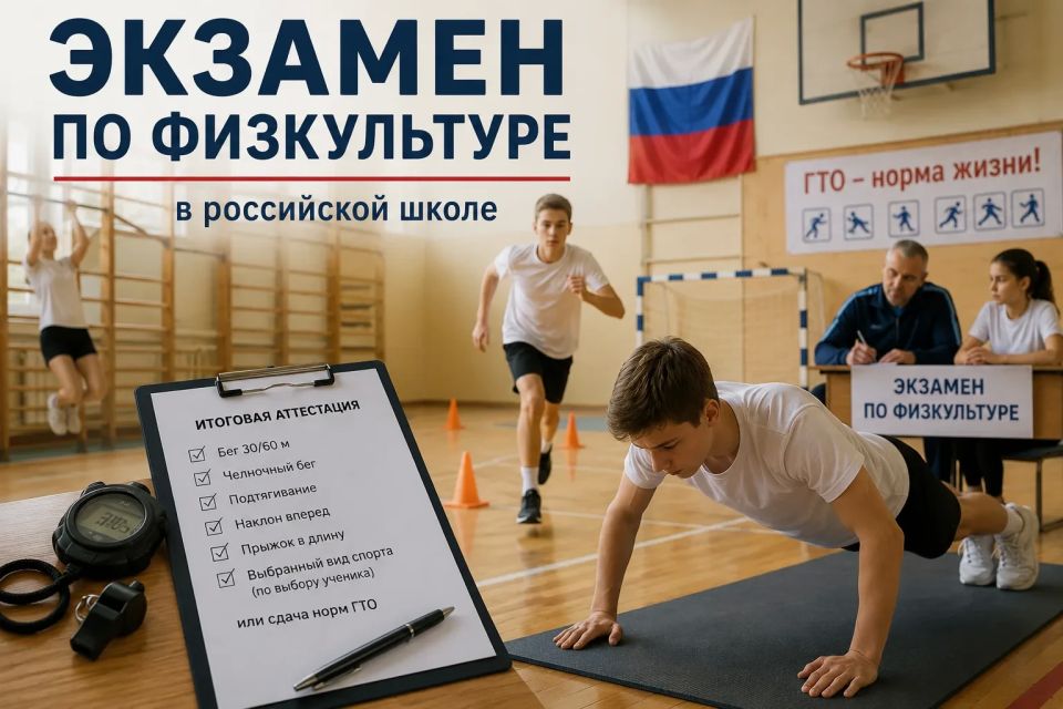 В Общественной палате предложили ввести в школах обязательный экзамен по физкультуре