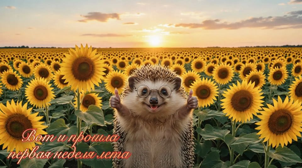 Первая летняя неделя позади