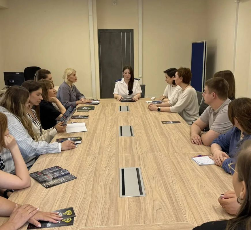 Работником прокуратуры города Краснодара проведено мероприятие по правовому просвещению и воспитанию