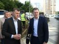 В Краснодаре открыли дорогу и тротуары по улицам им. Образцова, Памяти Чернобыльцев и Эльбрусской
