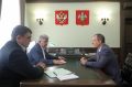Юрий Бурлачко провел встречу с министром образования и науки края Сергеем Пронько