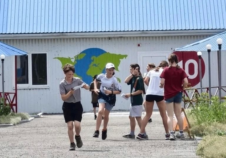 В детском оздоровительном лагере «Глобус» прошел очередной этап проекта «Спортивные лабиринты