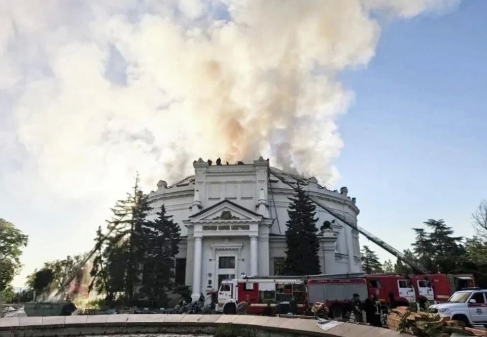 Удар ВСУ по панораме "Оборона Севастополя"