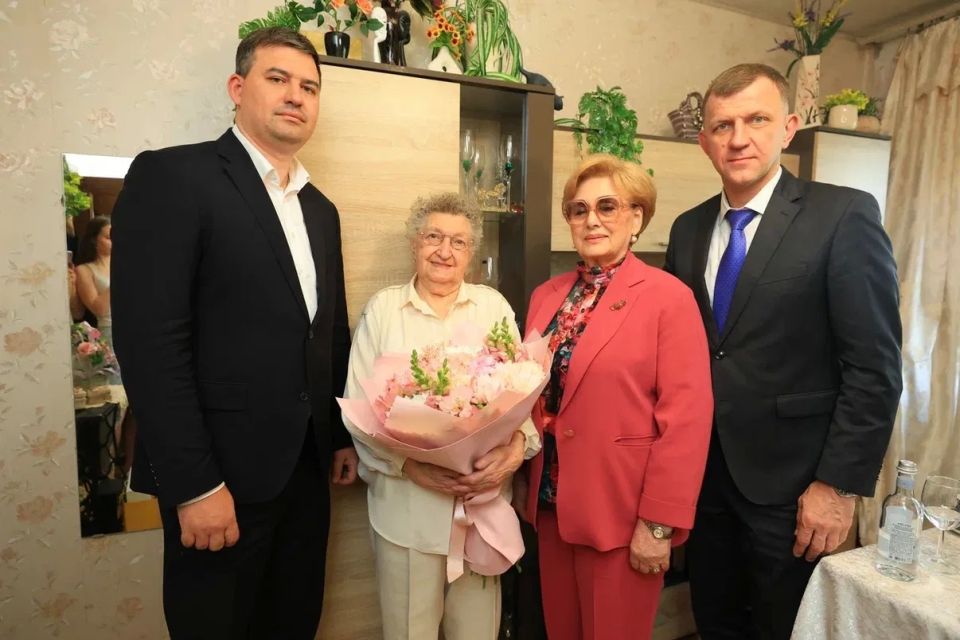 Участница Великой Отечественной войны Галина Георгиевна Чубарова встретила 101-й день рождения