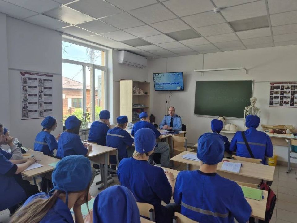 Прокуратурой Абинского района проведено мероприятие по правовому просвещению с участием студентов техникума