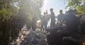 Новороссийские казаки оказали помощь экстренным службам Крымского района по укреплению дамбы