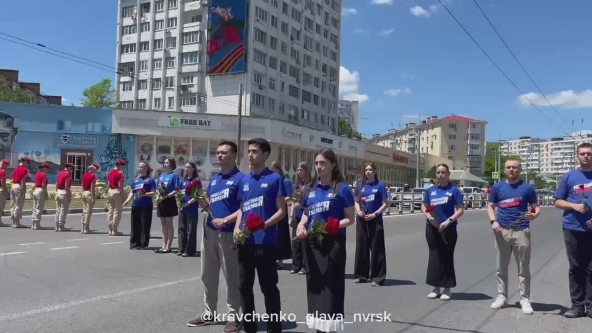 Андрей Кравченко: Новороссийск, как и вся страна, замер на минуту