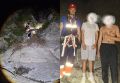 В Краснодарском крае спасатели 3 часа снимали со скалы двух горе-альпинистов