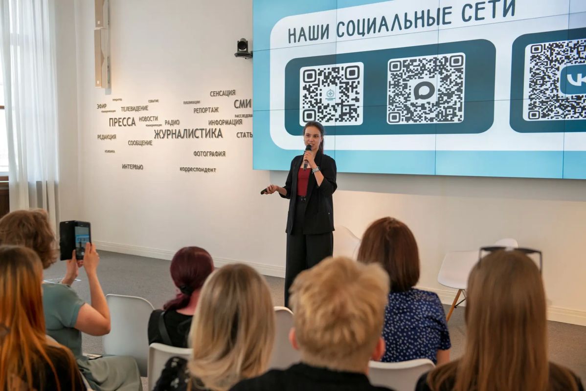 В Доме журналистики прошла очередная встреча в рамках авторского проекта студентов КубГТУ «Финансовый компас»
