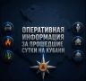 МЧС России: «Оперативная информация за прошедшие сутки на Кубани»