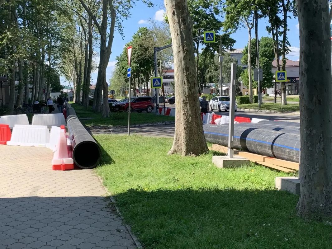 В Белореченске модернизируют систему водоотведения