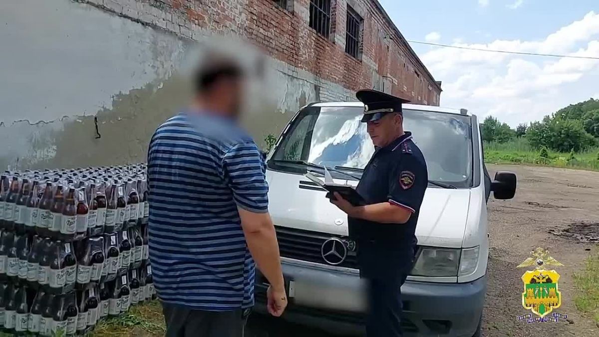 Около 1,5 тонн пива незаконно пытался перевезти ставрополец