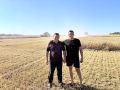 Сотрудники управления сельского хозяйства муниципалитета следят за ходом сбора урожая в хозяйствах Ейского района